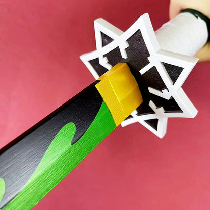 Genya's Green Edge Katana – Life-Size 40inch (104cm) Cosplay Sword