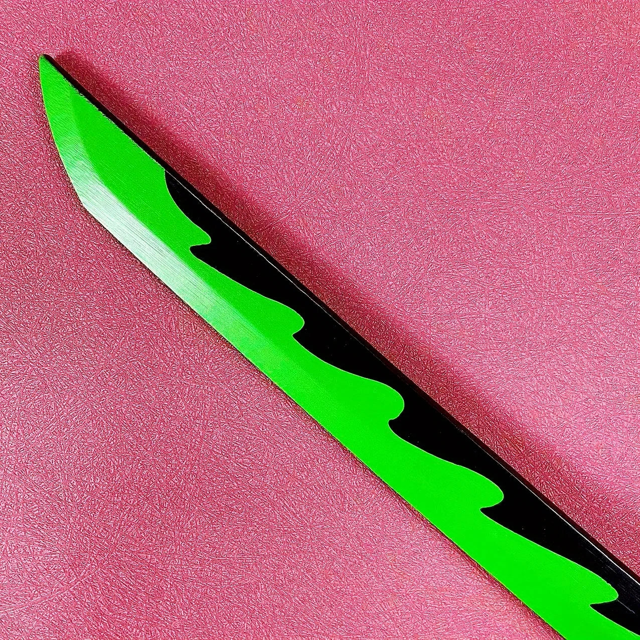 Genya's Green Edge Katana – Life-Size 40inch (104cm) Cosplay Sword