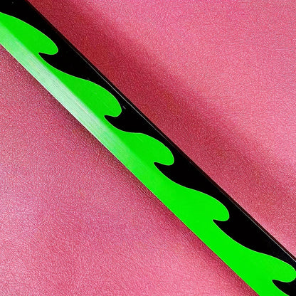 Genya's Green Edge Katana – Life-Size 40inch (104cm) Cosplay Sword